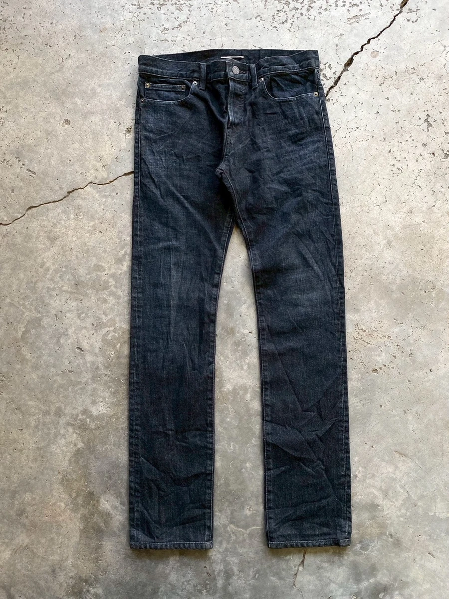 Saint Laurent Paris 2012 エディ期 D01 ブラック Saint Laurent Paris D01 Slim Denim Jeans by Hedi Slimane (2012) | eBay