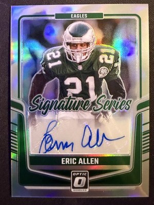 2024 Donruss Optic #SSH-EAN Eric Allen Signature Series Holo