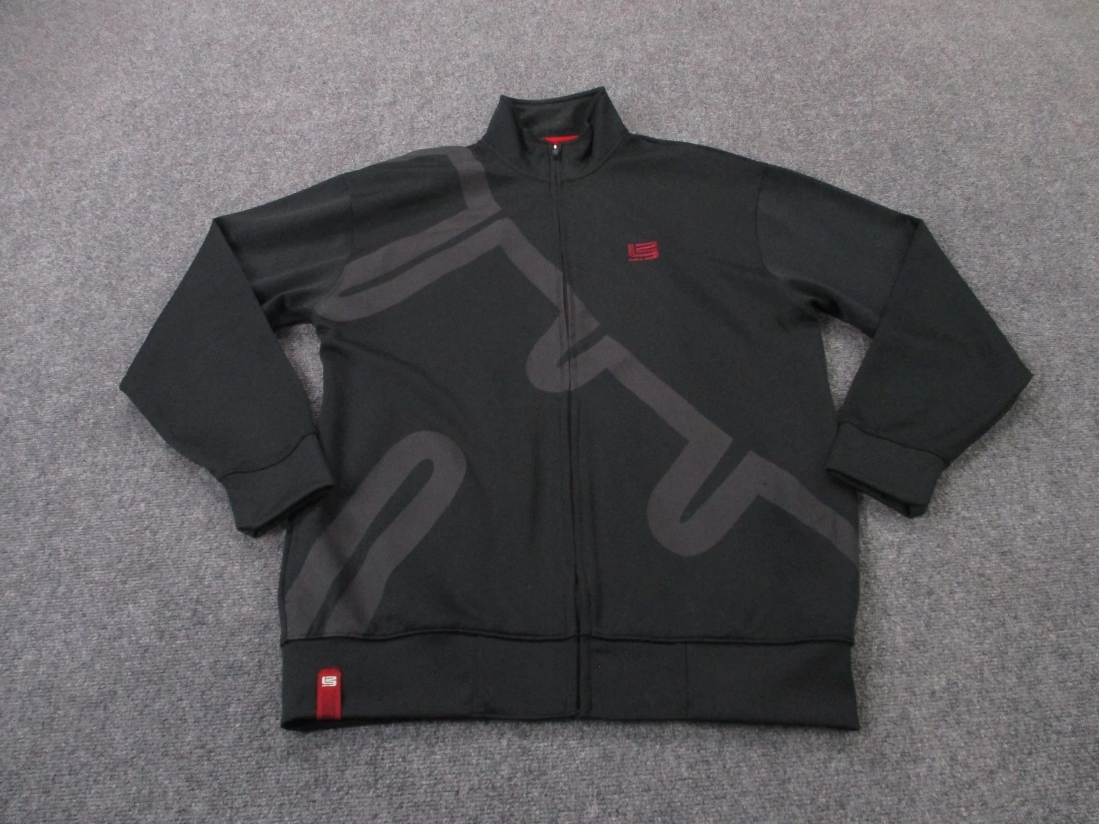 Nike Jacket Mens M Lebron James Tech Running Active Track Gym Sport Logo Stretch