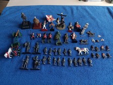 Metal Soldiers Bundle Lot Various Wars Britians Roman Vikings Pewter Vintage