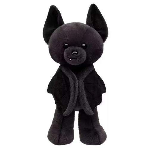 Pipistrello Posabile 30CM Alta Qualità Costruisci Un Orso Morbido Peluche Giocattolo Carino Pet - Foto 5 di 24