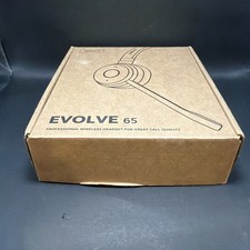 Jabra Evolve 65 TE Third Edition Wireless Dual-Ear Headphones Black New