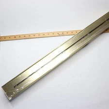 Linear Grid Shower Drain Brushed Gold 36" W1194136070 - MISSING THREADED ADAPTER