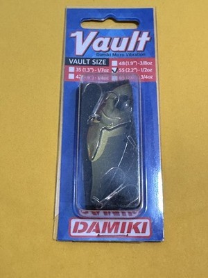 Damiki 55 Vault Blade Bait 2.2   1/2oz   Black Gold