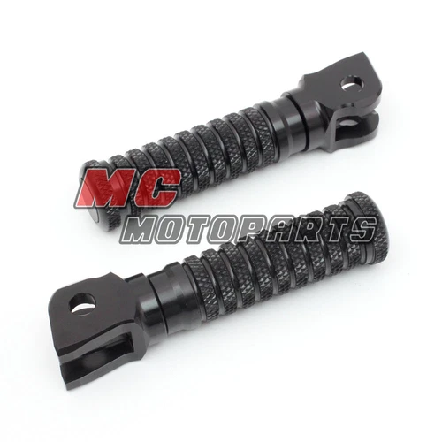 Black For Honda Front Rider Foot Pegs Fit CB 900 F Hornet 02-07 06 CB500F 13-16