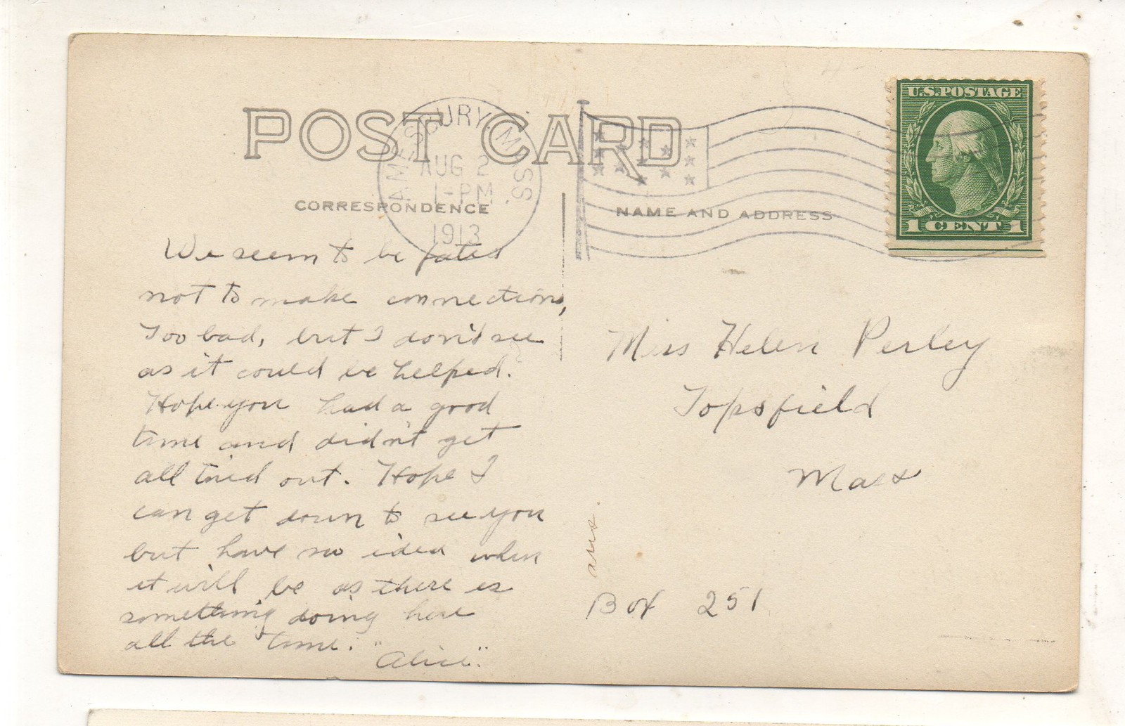 RPPC Cottage at Lake Attitash AMESBURY Merrimac MA Vintage Real Photo