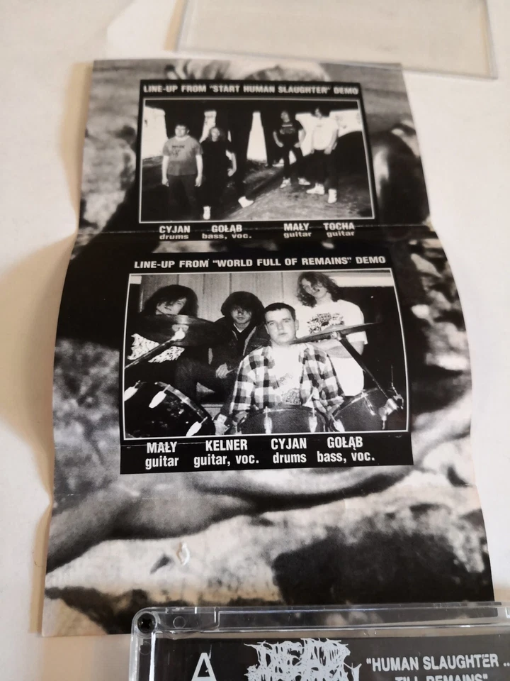 Dead Infection  Human Slaughter... Till Remains MC Cassette Carcass Repulsion - Image 4 of 4