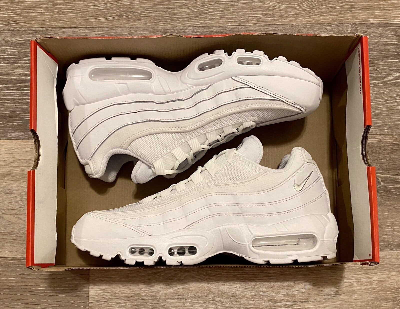 Kinderrijmpjes meesteres Eindeloos Nike Air Max 95 Essential White Grey Fog CT1268-100 Men's 9, Women's 10.5  193659409550 | eBay