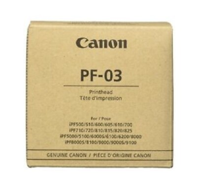 Original Print Head Canon PF-03 Ipf 510 610 650 655 710 750 8000