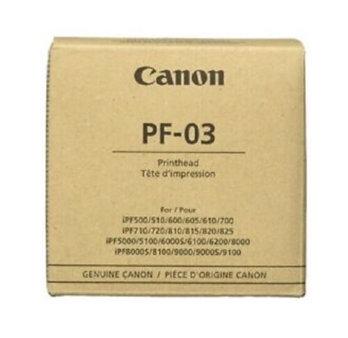 Cabezal de Impresión Original Canon PF-03 Ipf 510 610 650 655 710 750 8000  8100
