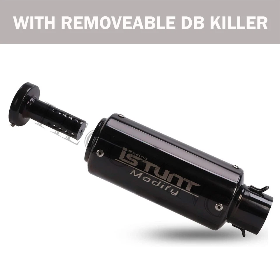 Deflector deslizable tubo de escape de motocicleta para Honda CBR300 CB300F CB300R 2008-2018 Foto 3 de 4