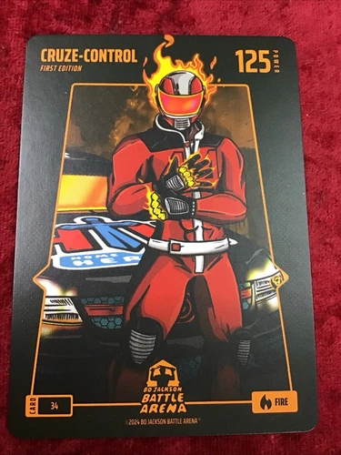 BO JACKSON BATTLE ARENA ~ FIRE #34 CRUZE-CONTROL (ELLY DE LA CRUZ)