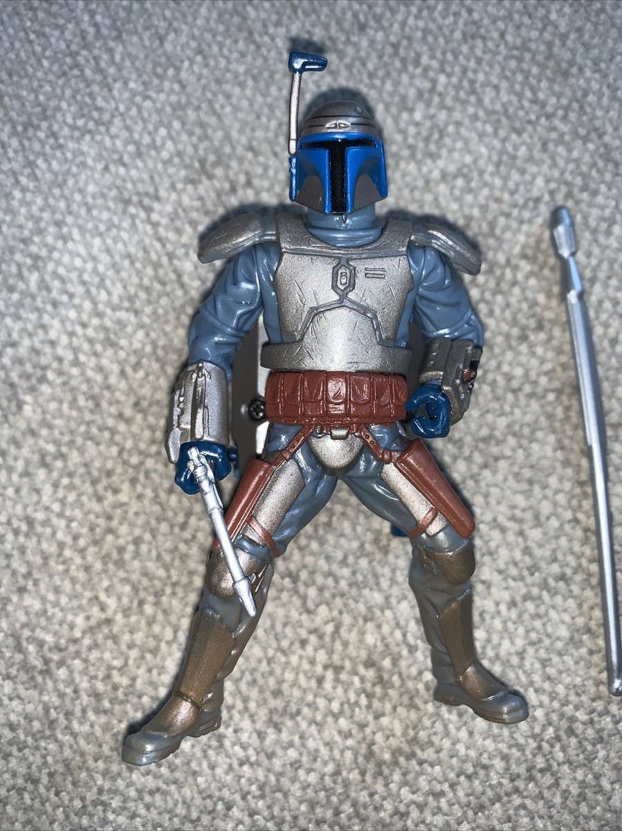 12 inch JANGO FETT FIGURE - ELECTRONIC SOUND FX - ATTACK OF THE CLONES (japan import) by Hasbro [並行輸入品] STAR WARS Attack Of The Clones ELECTRONIC BATTLING JANGO