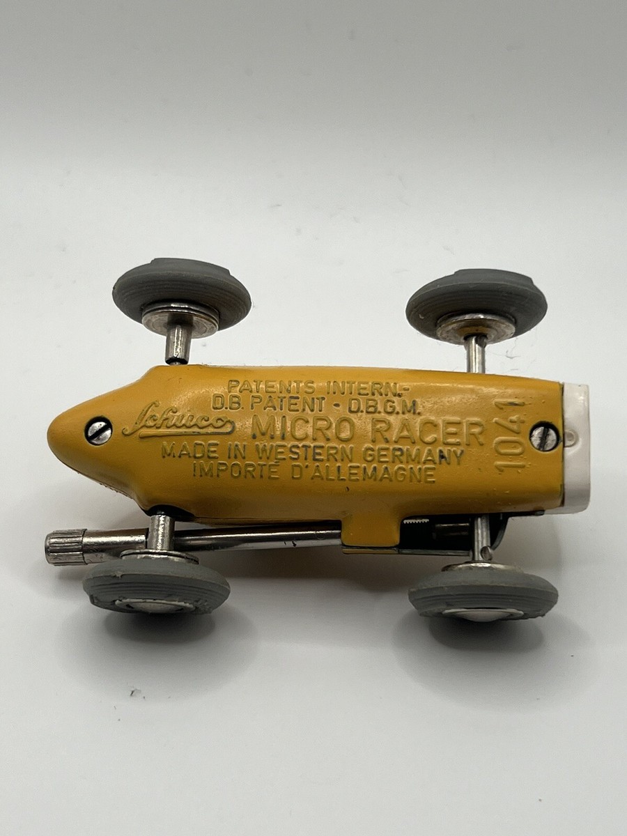 Schuco 1041 Western Germany Micro Racer Runs! Yellow 7 | eBay