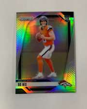 2024 Panini Prizm - Rookies Bo Nix #309 Silver Prizm (RC 2024 Panini Prizm - Rookies Bo Nix #309 Silver Prizm (RC