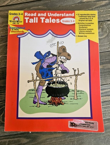 LOT (10) Tall Tales Fiction Literature Pockets Homeschool CoOp Curriculum Fables - Imagen 4 de 10
