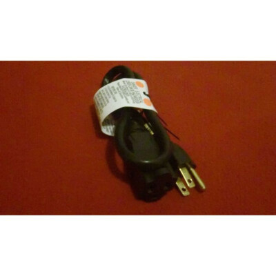 Monoprice 2FT 16AWG Connector Power Extension Cord Cable 13A 125V.