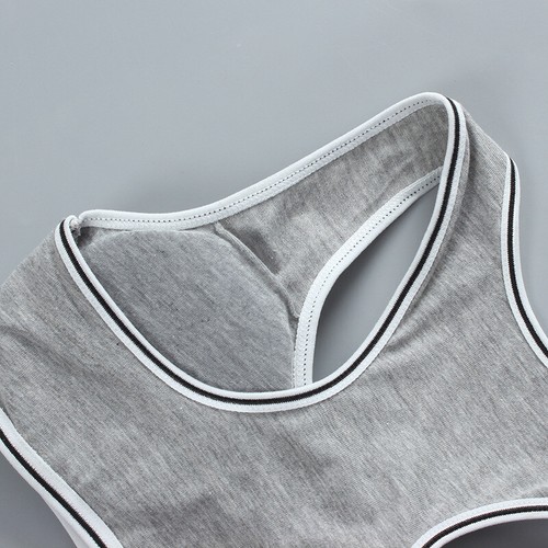 3 Pack Kids Teenage Girls Bra Training Bra with Pads Cotton Crop Tops Sports - Picture 9 of 19