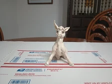 Vintage Rare Cream Color Kay Finch Pottery Sitting Donkey #839 ** READ **