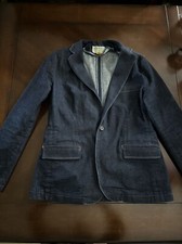 Ralph Lauren Polo Blue Denim Blazer Jacket