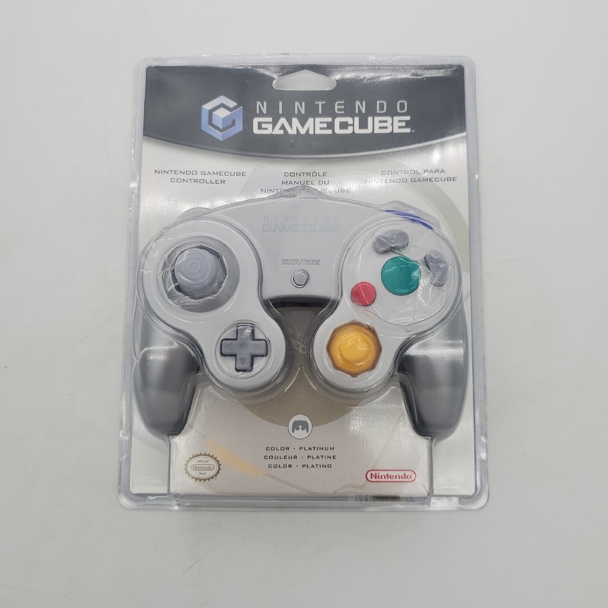 Nintendo GameCube Controller - Official - Platinum - Sealed