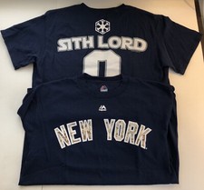 Mens Majestic (Lot Of 2) New York Yankees T Shirts, Navy Blue - Size Medium