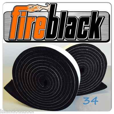 FireBlack  3/4 x 1/8 GASKET LavaLock  Self Stick tex pro 34 Traeger Grill BBQ