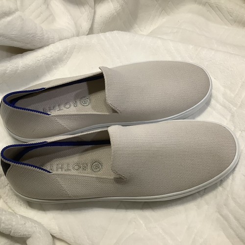 Rothy's The Slip On Sand Knit Fabric Casual Low Top Sneakers Women’s US 10 - Picture 3 of 12