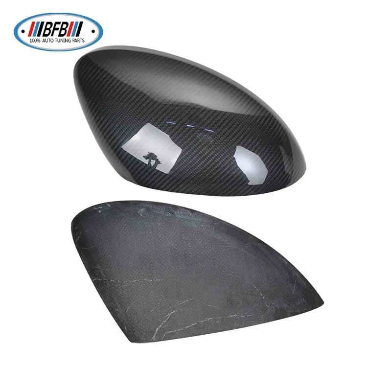 Side Rearview Mirror Cover for Porsche 718 Cayman Boxster 2016-2018 - Image 3 of 4