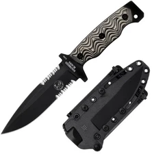 Halfbreed Blades Fixed Knife 5.3" Bohler K340 ISODUR Tool Steel Blade G10 Handle