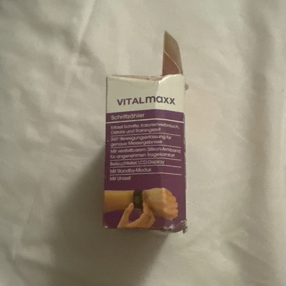 Fitness-Armband, mit Schrittzähler, Kalorien- und Distanzanalyse, von Vital Maxx - Bild 2 von 2