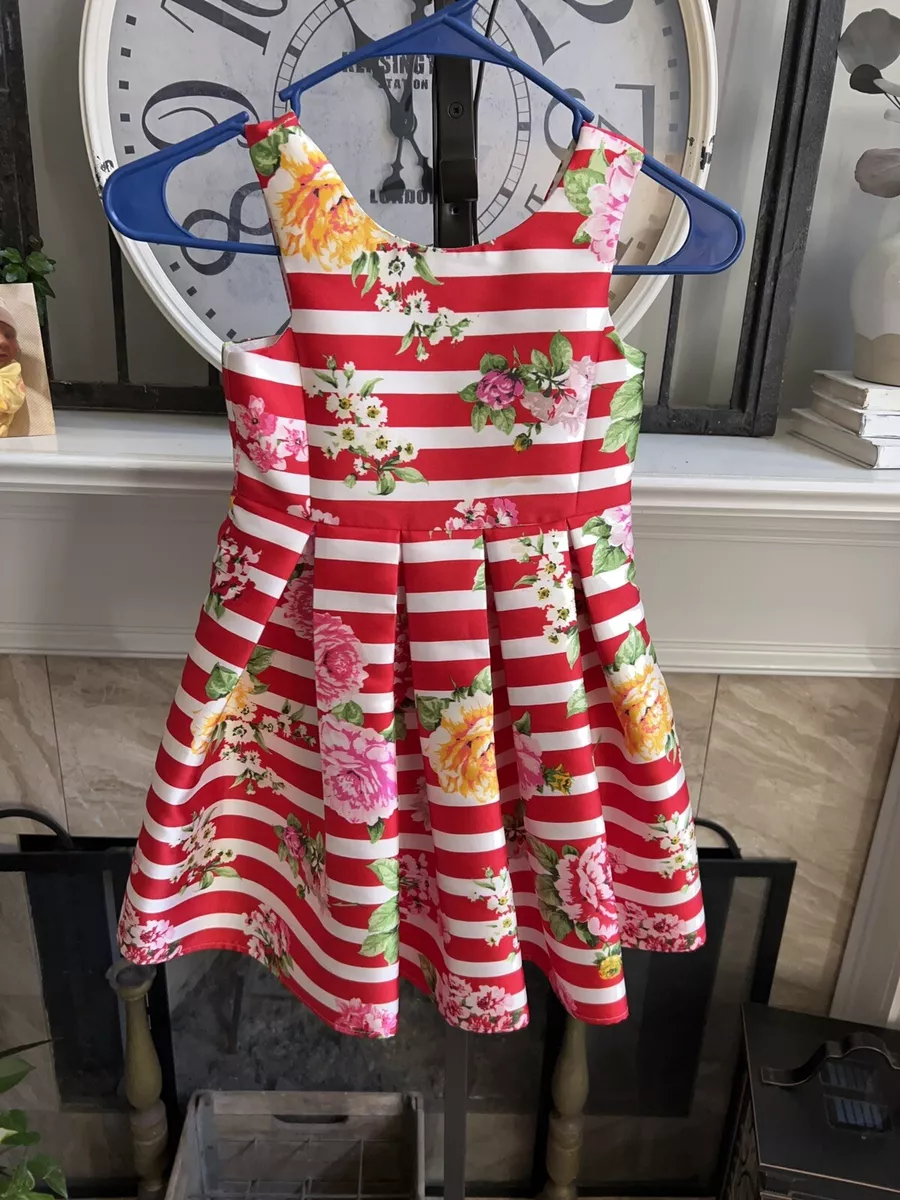 Monsoon girls cheap red dress