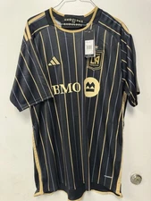 LAFC Son Heung-Min #7 Home Jersey2025/2026 Black Gold Replica