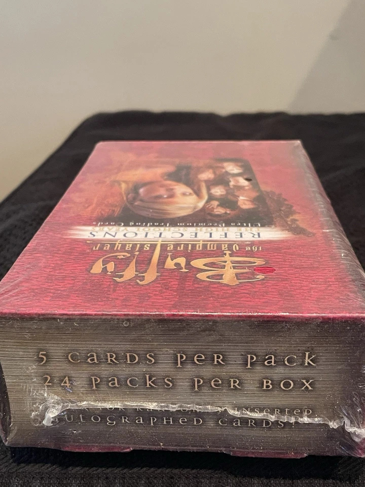 Tarjetas coleccionables Buffy Vampire Slayer, reflejo, años de escuela secundaria, ultra premium Foto 3 de 3