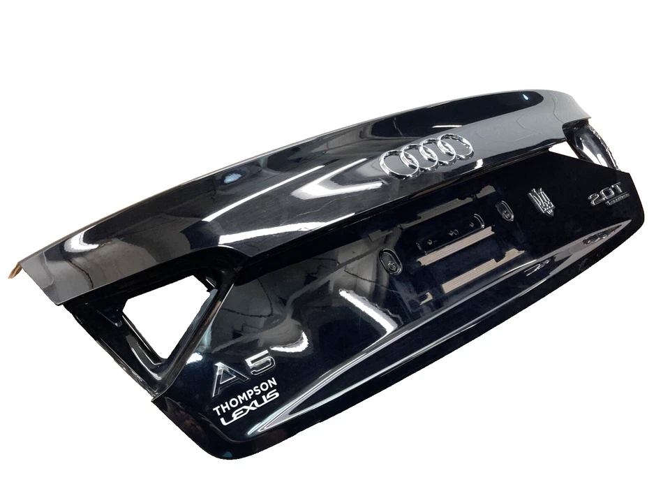 2008–2017 AUDI A5 S5 QUATTRO COUPE REAR TRUNK LID COVER BLACK OEM - Image 2 of 4