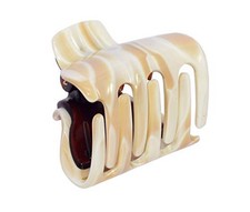 French Amie Big Fat Handmade Celluloid Acetate Small Jaw Hair Claw for Women and