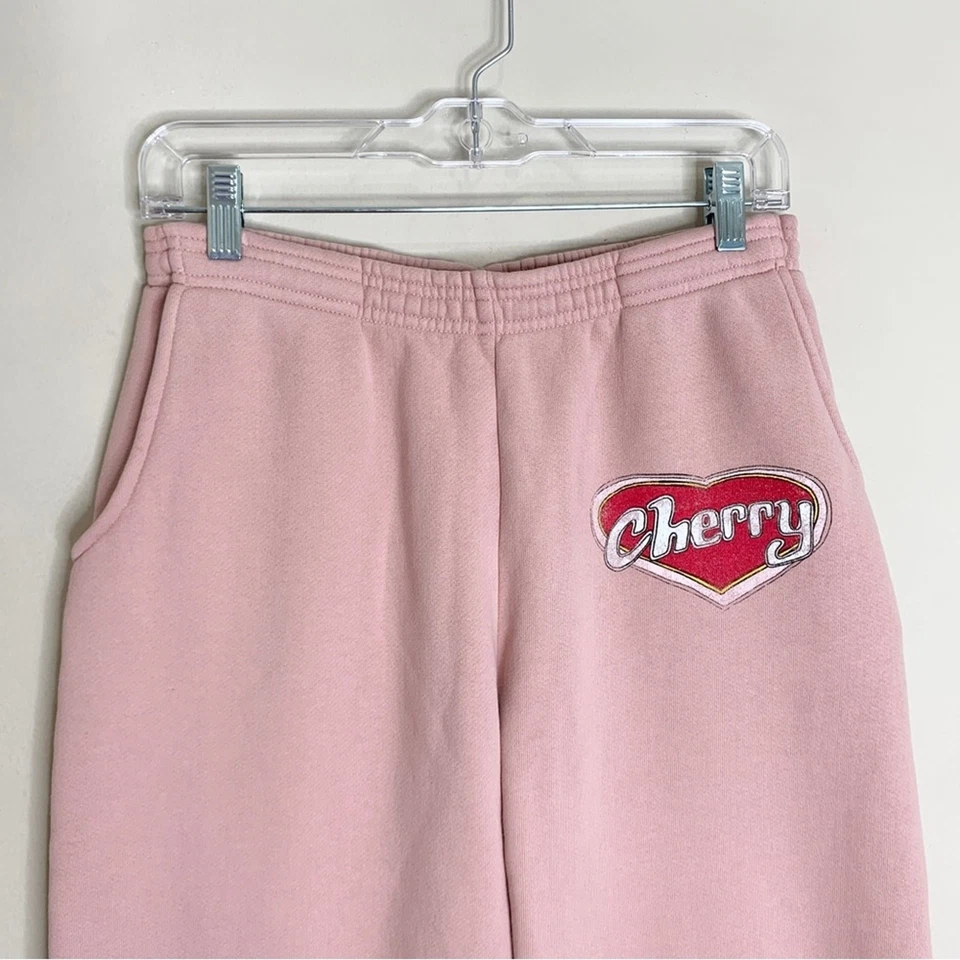 Pantalones deportivos Cherry LA San Valentín (talla M) edición limitada polar rubor rosa Foto 4 de 4