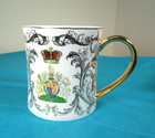Victorian Trading Company God Save The Queen Tea Coffee Cup Her Majesty — photo 1