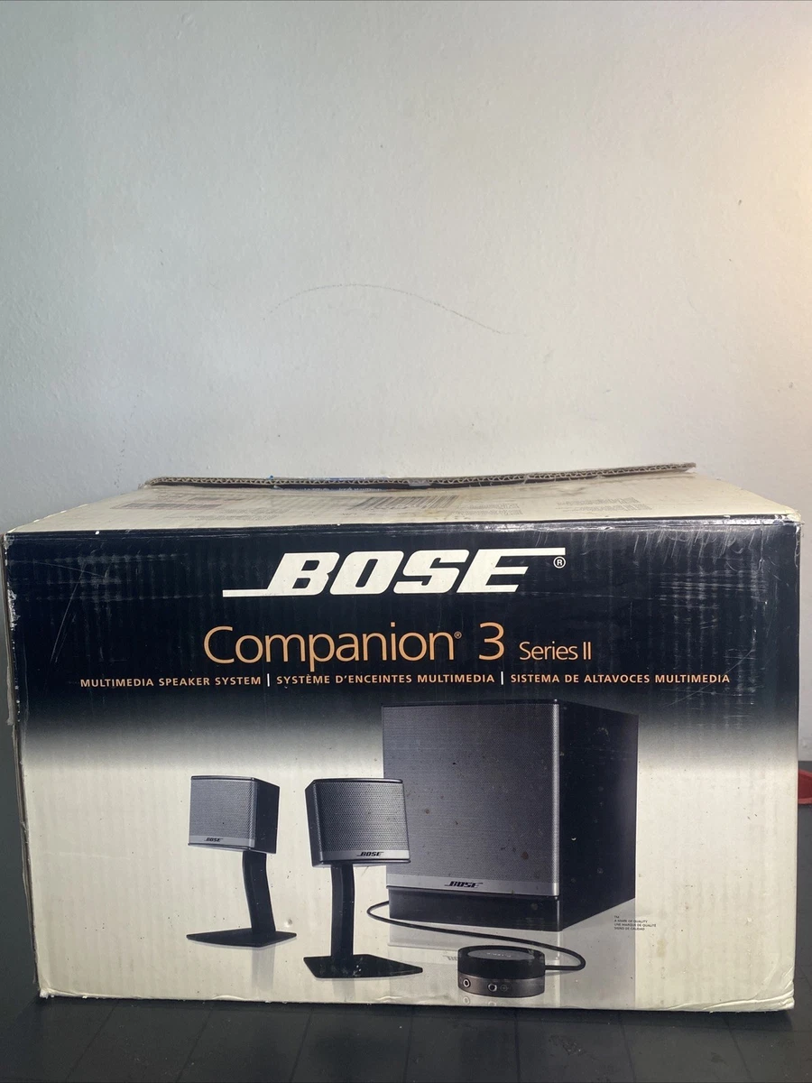 Bose Companion 3 Series Ii Speaker System for sale | eBay