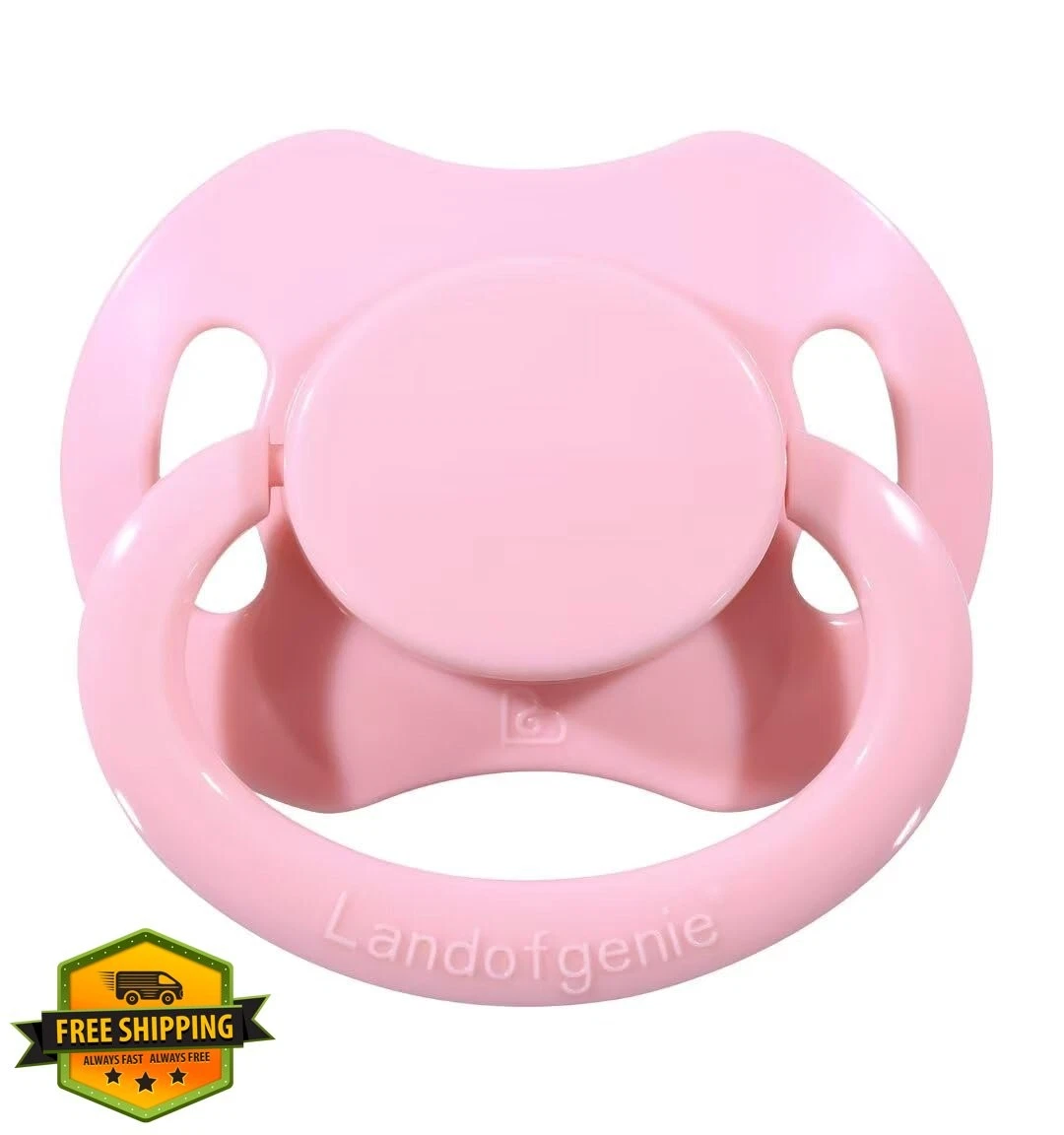 Landofgenie Adult Pacifier Pink Bone Shaped Cutie Shield Large Size
Opens in a new window or tab