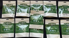 x11 = CURAD PPE Travel Prepped Kit 2 Pair Gloves Face Mask 4 Alcohol Prep Pads