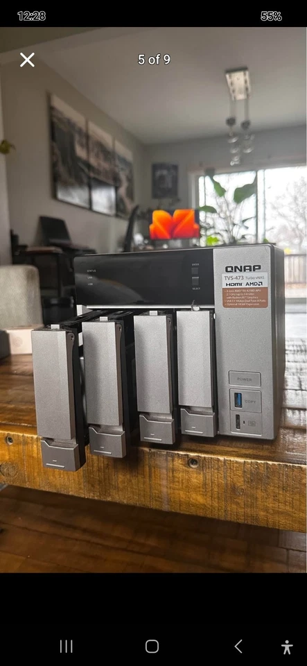 QNAP 16TB ThunderBay 4 External Storage Solution with Enterprise Drives (4x4TB) - Image 3 of 4