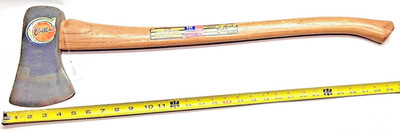 Collins Axe, 4-5/8'' Wide Bit, 8'', Bit to Pole, 29-1/2'' Long, Lewistown, Pa., USA