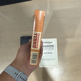 Championship Tennis Intellivision INTV/Nice Ideas CIB Complete in Box w/Manual