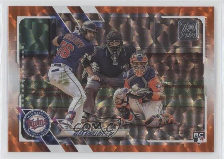 2021 Topps Orange 36/299 Alex Kirilloff #413 0nr3