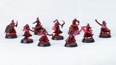 Warhammer 40K Mandrakes Kill Team | 9 Minis | Drukhari | Table Top Standard