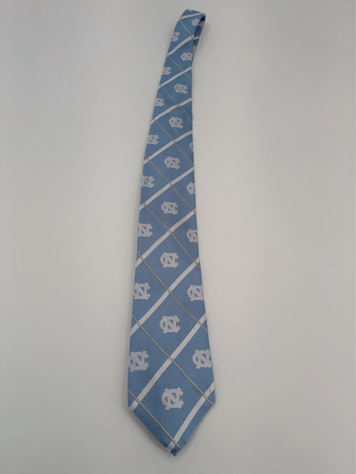 Eagles Wings UNC Tacones Alquitranados Corbata Cuello Carolina del Norte Azul Poliéster 58 x 3.5 Foto 2 de 4