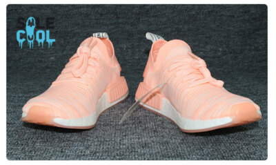 adidas gazelle silver green womens Adidas NMD_R1 Cloud White Orange– Hype Stew Sneakers Detroit main image 0