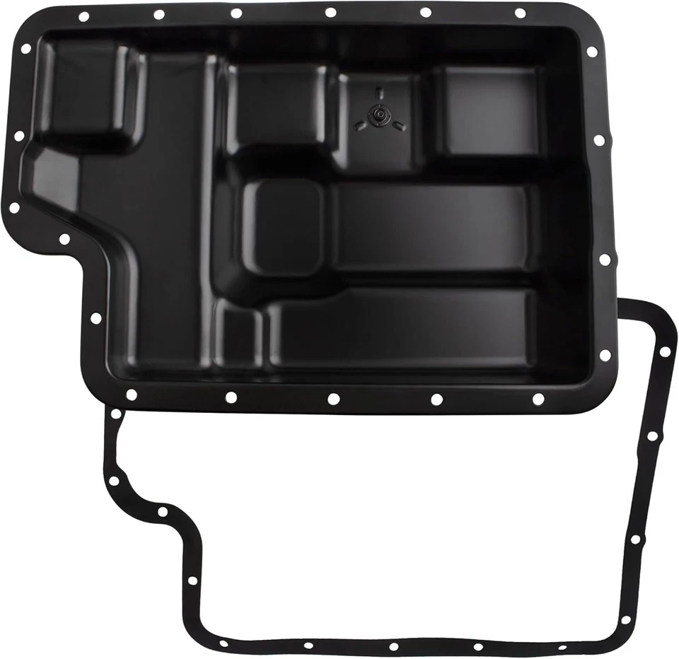 Cacerola de aceite de transmisión con junta para Ford F-250 350 450 550 SD E-350 450 Excursion Foto 2 de 4