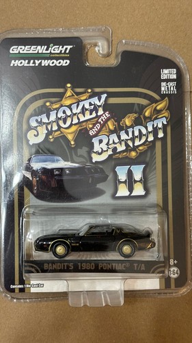 Greenlight 1:64 Smokey and the Bandit Part 2 Bandits's 1980 Pontiac Firebird T/A